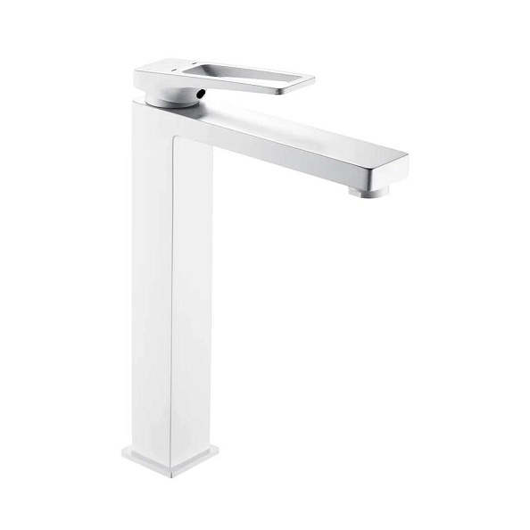 Смеситель для раковины Shevanik S6811C, белый