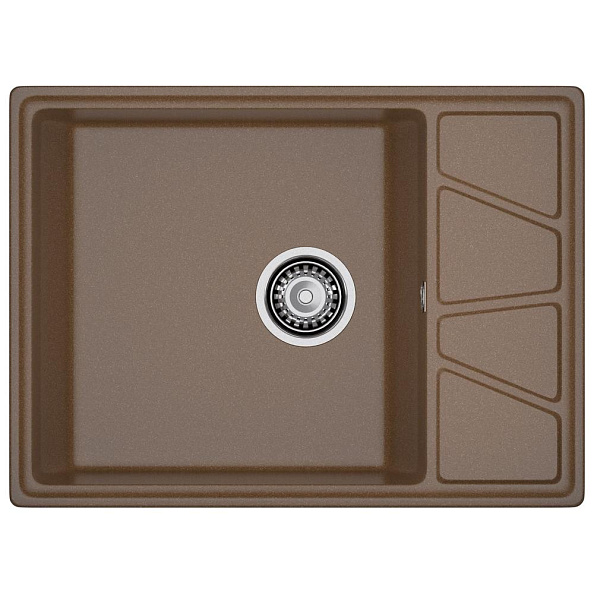 Кухонная мойка GranFest VERTEX 680L, терракот