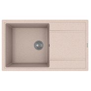 Мойка кухонная иск. камень Флорентина "Липси-860" 860х510 песочный FG (20.130.D0860.107)
