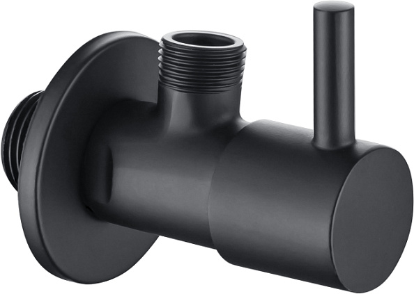 AQ2450MB угловой переходник, матовый черный