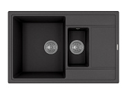 Мойка кухонная иск. камень Флорентина "Липси 780К" 780х510 антрацит FSm (20.250.D0780.302)