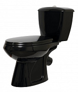 Унитаз-компакт Оскольская керамика "Элисса" Стандарт, черный 43374110202