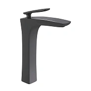 Смеситель для раковины высокий Rose R27H R2711H, черный