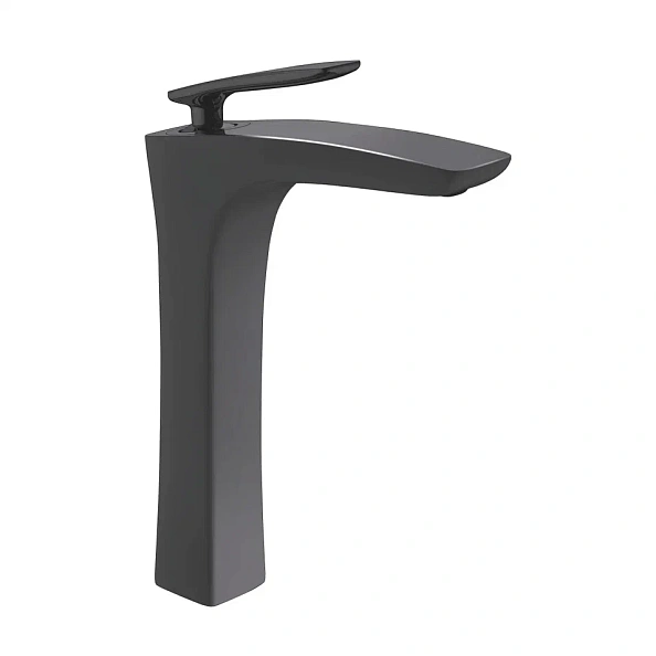 Смеситель для раковины высокий Rose R27H R2711H, черный