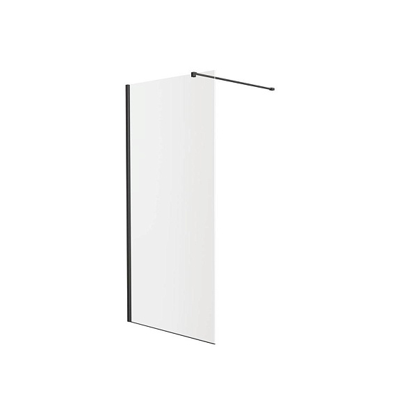 Душевая перегородка Knotlor WI100CG0GM 100х200, оружейная сталь