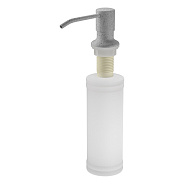 Дозатор для кухонной мойки GranFest 002 "Круглый", серый