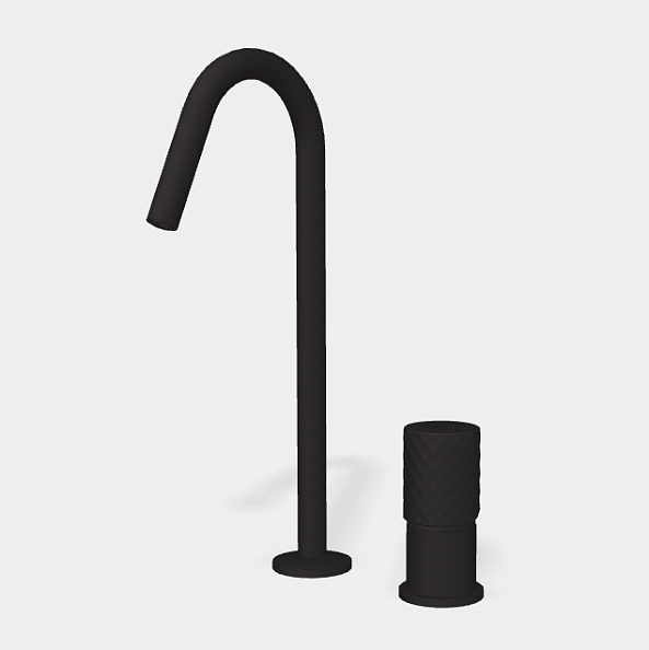 Смеситель для раковины Fima Carlo Frattini Spillo Tech, X Collection, черный матовый (F3271TNCXNS)