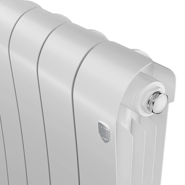 Радиатор биметаллический Royal Thermo Infinity 300 Bianco Traffico 8 секций, боковое подключение