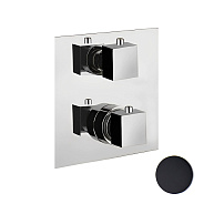 Смеситель для душа встраиваемый с термостатом Webert Pegaso PE970903560, черный