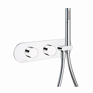 Смеситель для душа Carimali на 3 потребителя, хром (21938EST/A-CR)