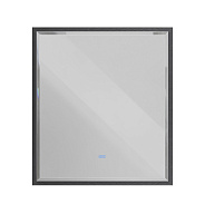 Зеркало с контурной подсветкой Cezares Interni 800x900, Tитан (CZR-SPC-INT-800-900-LED-TCH-WARM-TIT)