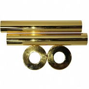 Комплект декоративных трубок SR Rubinetterie 160хD 18-20-1/2" цвет золото (0491-1500D160)