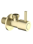 AQ2451BG угловой переходник, шлиф. золото