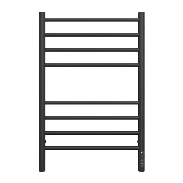 Полотенцесушитель электрический Terminus Аврора П8 500х800 КС, черный муар, справа подключение (4670078542953)