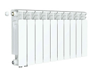 Алюминиевый радиатор Rifar Alum Ventil 500 13 секций, с нижним левым подключением