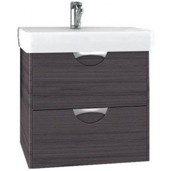 1A2117K1SIW50 Набор Aquaton: 1A211701SIW50 Тумба-умывальник Сильва 50 Дуб Макиато/ 1WH302184 Раковина Нео 50