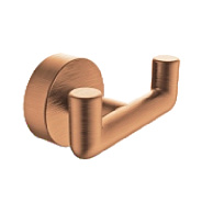 Крючок для полотенец Raglo R320.052.33 двойной,матовая медь