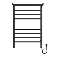 Полотенцесушитель электрический Terminus Аврора с/п П8 500х800 КС, черный муар, справа подключение (4670078556981)