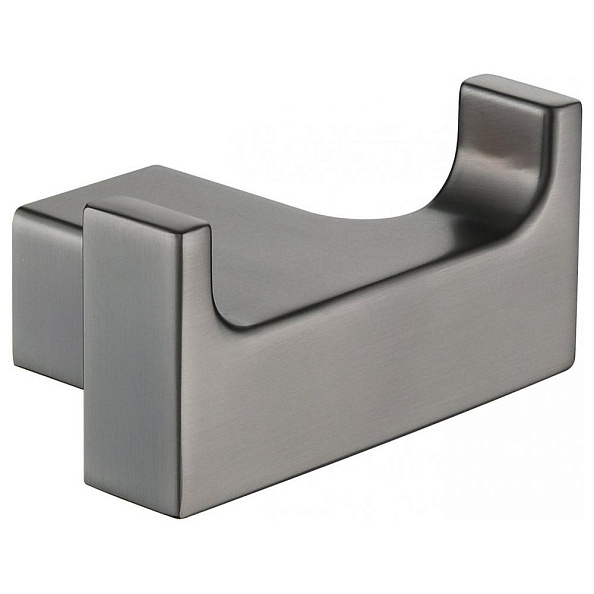 Крючок для ванной комнаты двойной Grocenberg AC0018BG, графит