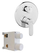 102167308EX-Y + 102166301EX NITA смеситель для душа, 3 режима(внешняя часть) + скрытая часть на 3 режима