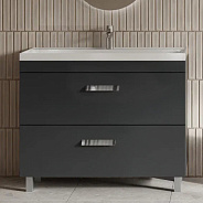 Тумба Velvex напольная Orlando 100, серый (tn.ORL.CLA.100.2Y графит)