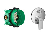72468000S Set HG Rebris E смеситель для ванны (72468000+01800180)