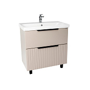 Тумба VIANT "Сицилия" MODUO 80 2 ящика капучино 425x764x820 (VSIC80MDCAP-T2Y)
