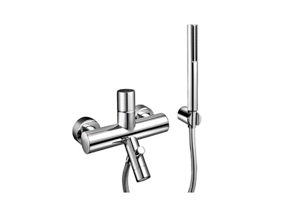 Смеситель для ванны и душа Fantini Nostromo, хром (50 02 1615)