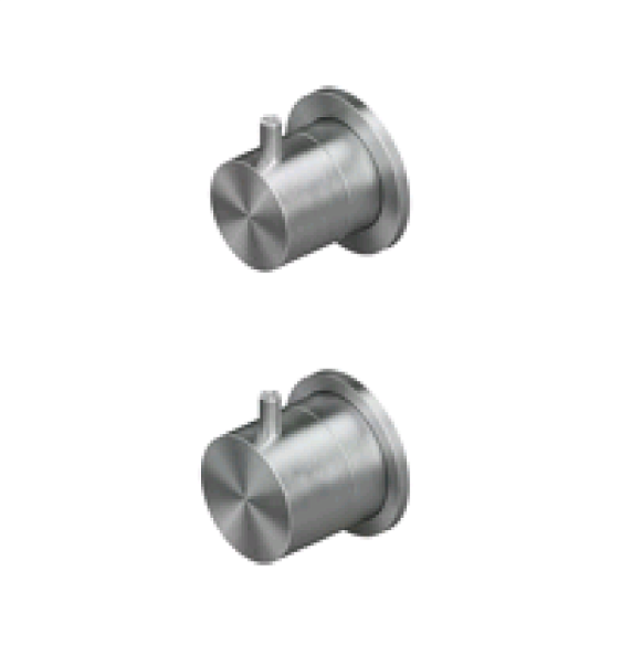 Смеситель для душа Quadro design Source, сталь брашированная (12 48.00 AS)