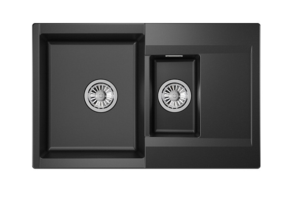 Кухоннай мойка GRANULA ESTETICA (7808, ШВАРЦ)