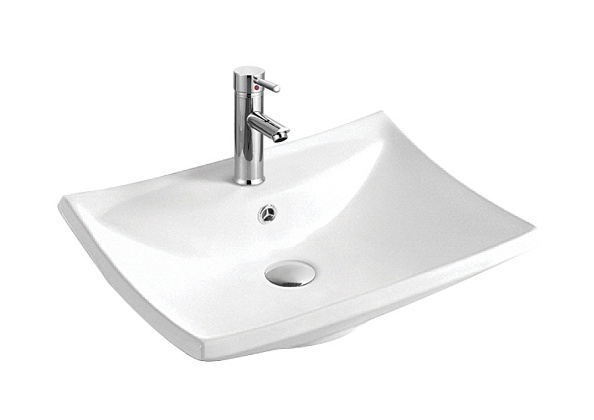 Раковина накладная для монтажа на столешницу 600*460*170 мм AQUATEK AQ5518-00