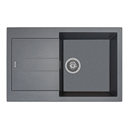 Кухонная мойка Rivelato LUMO LM-7850, серый