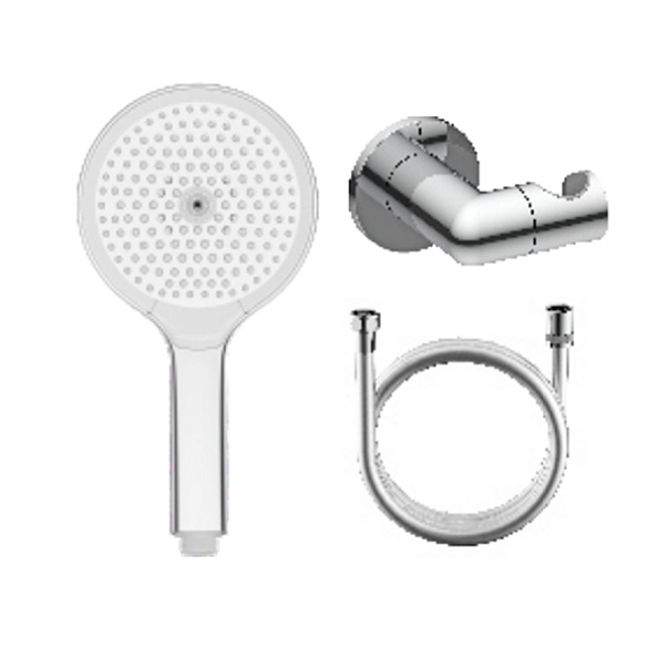 Лейка для душа с держателем и шлангом Raglo R476.43, хром