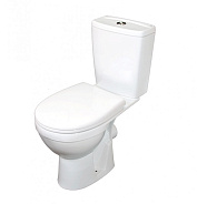 R.WS.RIO.О2.HOR Унитаз - компакт "Рио" белый,2-РЕЖ, горизонт. выпуск