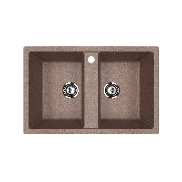 Кухонная мойка Ulgran U-608-307, терракот