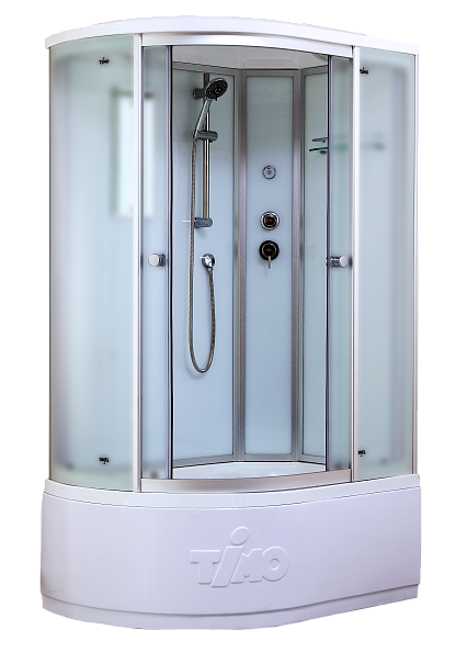 Душевая кабина Timo Standart Silver Fabric 120*85*220  (T-6620SFR)