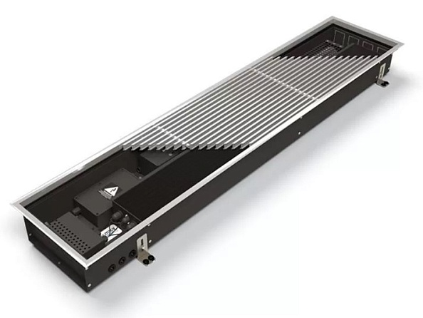 Встраиваемый в пол конвектор Varmann Qtherm 230х110х3000 мм (Q230.110.3000 INOX)