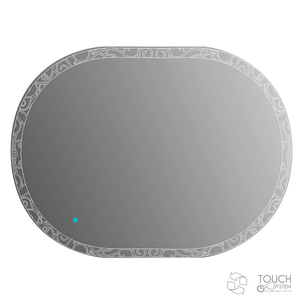 Зеркало со встроенной LED подсветкой Cezares 100x75 (44997)