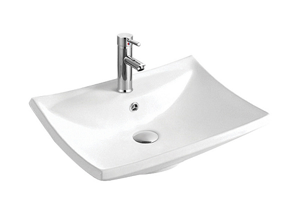 Раковина накладная для монтажа на столешницу 600*460*170 мм AQUATEK AQ5518-00