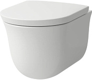 8.2085.1.000.000.1 + 8.9185.1.000.000.1 THE NEW CLASSIC унитаз подвесной безободковый+Сиденье с крышкой, съемное,механизм мягкого закрывания