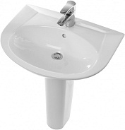 CLASSIC 65 Умывальник пьедестальный ВКС Белый S1 (WB.PD/Classic/65-C/WHT.G/S1)