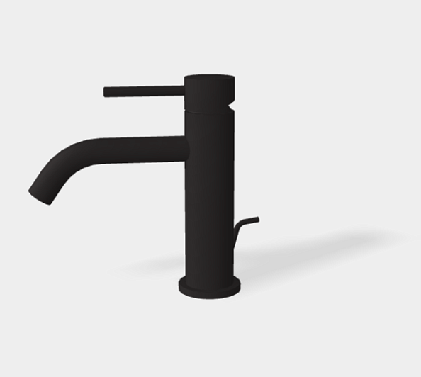 Смеситель для раковины Fima Carlo Frattini Spillo Up, черный матовый (F3031XSNS.1)