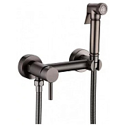 Гигиенический душ со смесителем Grocenberg GB103N-BG, графит