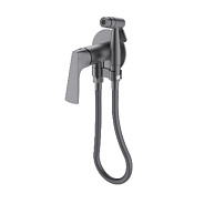 Смеситель Raglo R07.52.09 с гигиеническим душем встраиваемый , графит