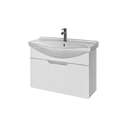 Тумба под раковину подвесная Dreja Laguna 75 см, белый