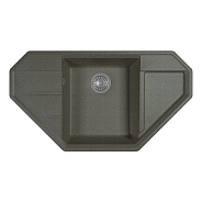 Кухонная мойка Dr. Gans КРОНА 29.040.D0910.407, черный