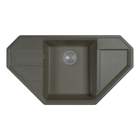 Кухонная мойка Dr. Gans КРОНА 29.040.D0910.407, черный