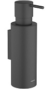 AQ4205MB ОБЕРОН дозатор, матовый черный
