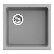 Кухонная мойка Rivelato BERKANA BK-45, серый металлик
