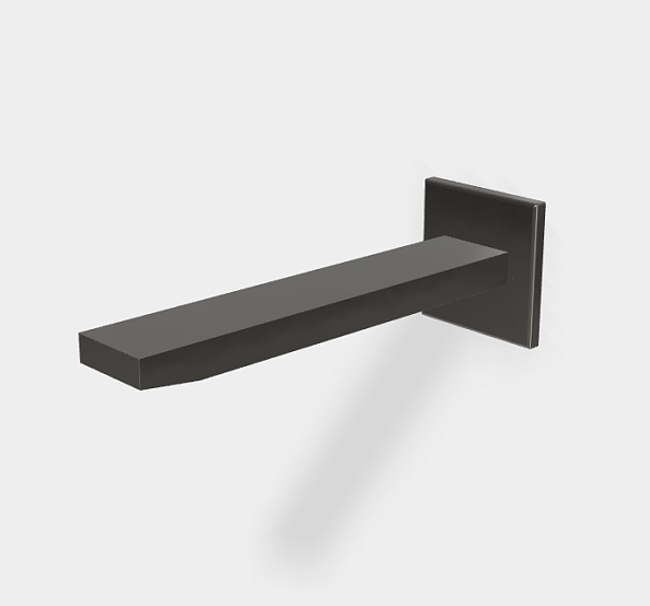 Излив Fima Carlo Frattini Shower accessories, хром черный (F2424CN)